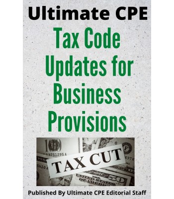 Tax Code Updates for Business Provisions 2023